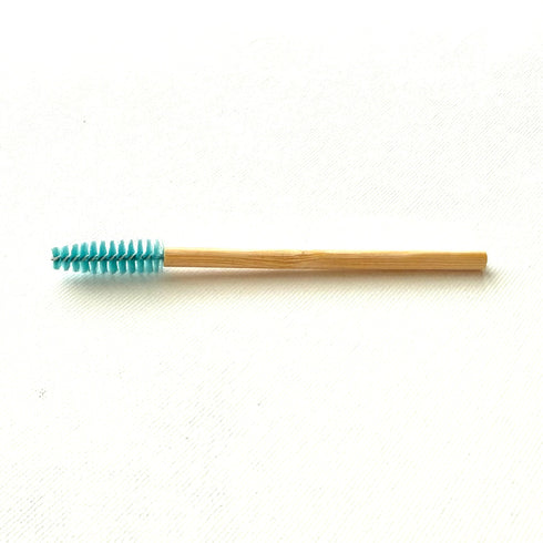 Bamboo Mascara Wands Eco-Friendly Pack of 25 Teal