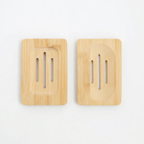 Reversible Bamboo Soap Dish