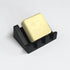 Silicone Soap Dish Angled Self-Draining Black
