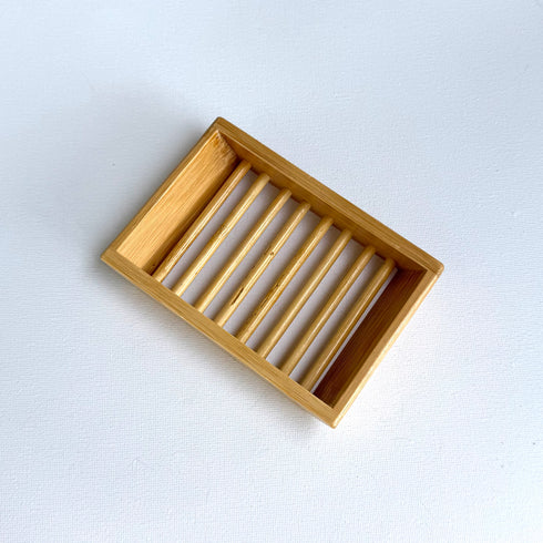 Bamboo Self Draining Soap Dish
