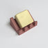 Silicone Soap Dish Angled Self-Draining Dusty Rose