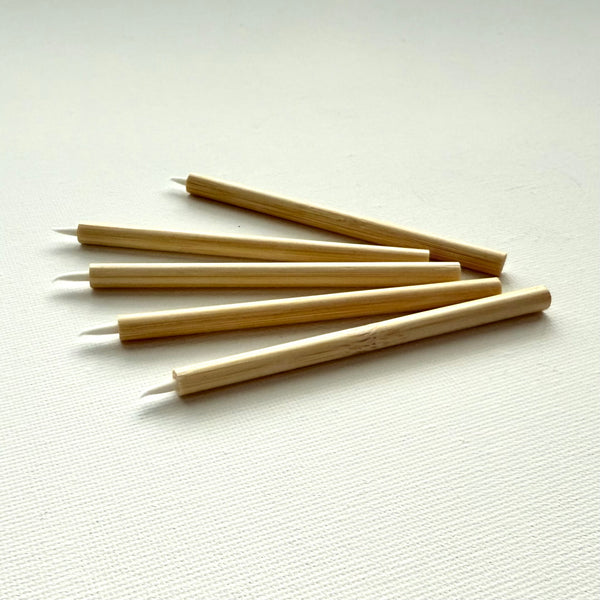 Disposable Bamboo Eyeliner Micro Applicators