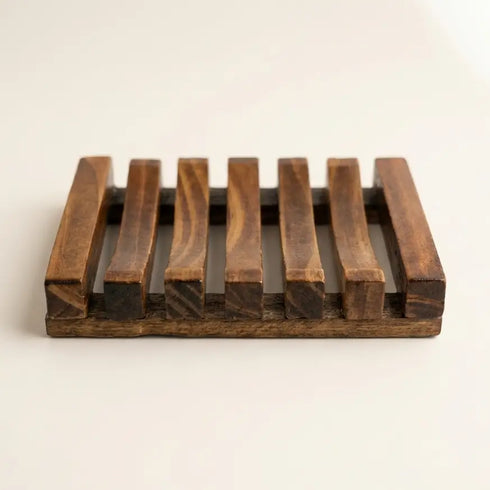 Wooden Soap Dish – Handmade Natural Wood