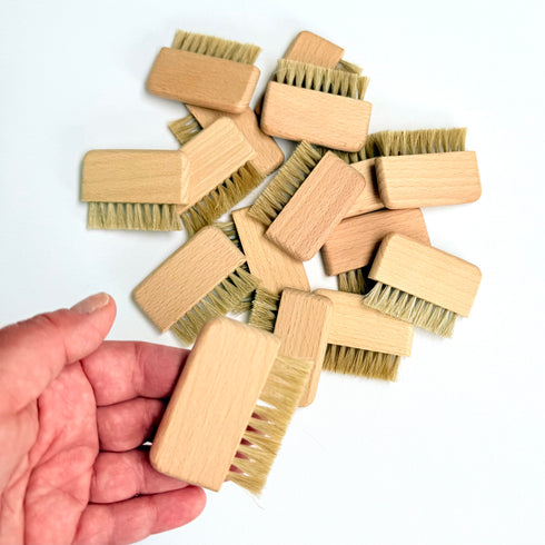 Wooden Nail Brush | Sustainable | Sisal Bristles