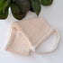 Natural Cotton Back Scrubber Belt with Handles