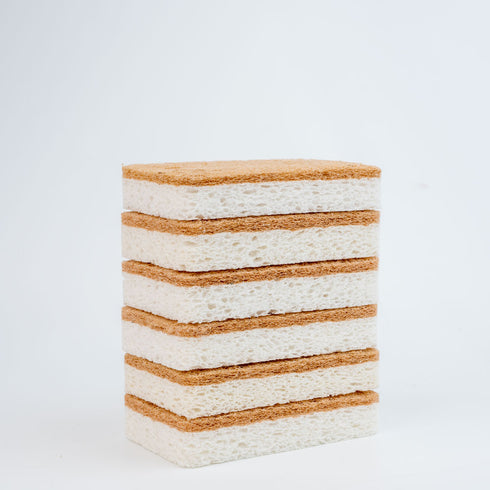 Coconut and Cellulose Biodegradable Dish Scrubber Sponge