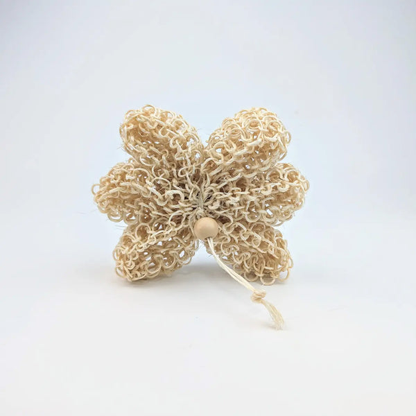 Daisy Flower-Shaped Sisal Bath Scrubber