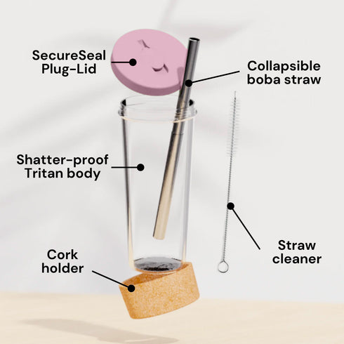 Dodoko The 24oz Shatterproof Boba Cup (Pink)