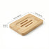 Reversible Bamboo Soap Dish