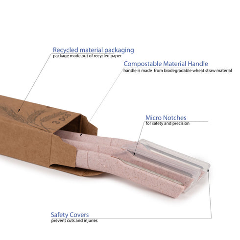 Wholesale Eco-Friendly Eyebrow Razors - Eye Brow Shaper