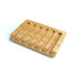 teak wood soap dish - waterfall