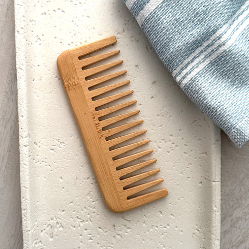 Bamboo Wide Tooth Comb | Hair Care