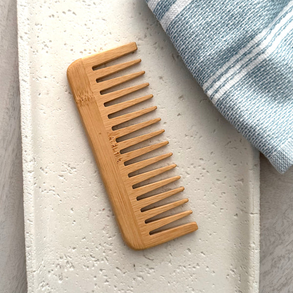 Bamboo Wide Tooth Comb | Hair Care