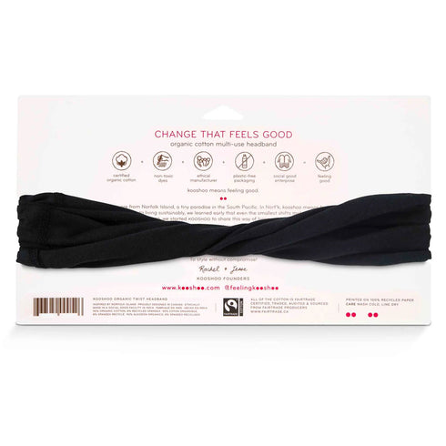 KOOSHOO Organic Twist Headband