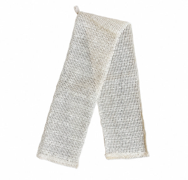 Sisal Exfoliating Back Scrubber | Long Towel