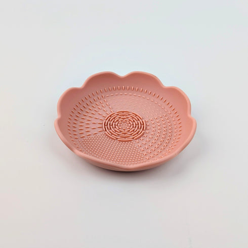 Flower-Shaped Silicone Scrubber Pads – Multi-Texture Cleaning Mats for Dishes, Makeup Brushes & More