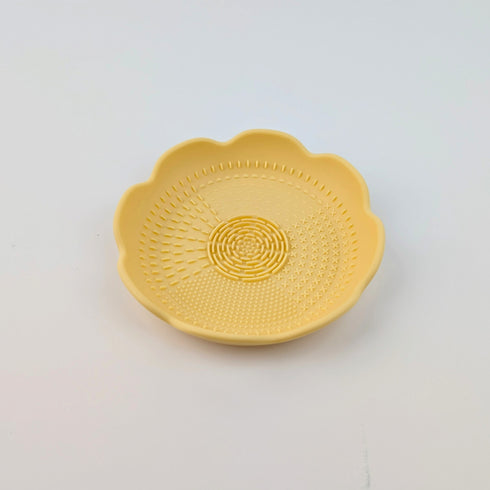 Flower-Shaped Silicone Scrubber Pads – Multi-Texture Cleaning Mats for Dishes, Makeup Brushes & More