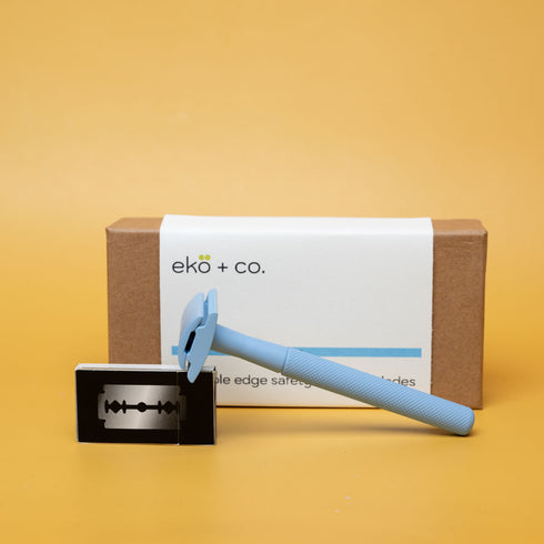 double edge safety razor + blades wholesale