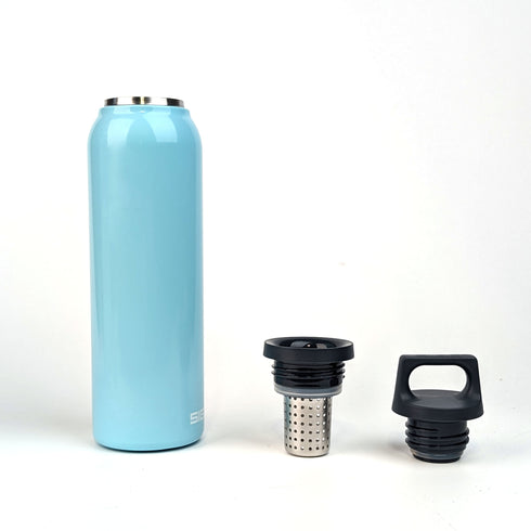 SIGG Hot and Cold Water Bottle 0.5L Teal with Tea Filter