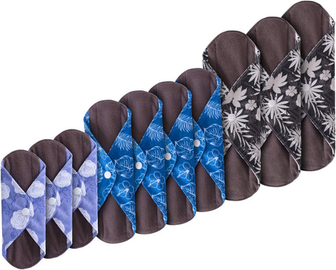 Cloth Reusable Period Pads (Set of 10)