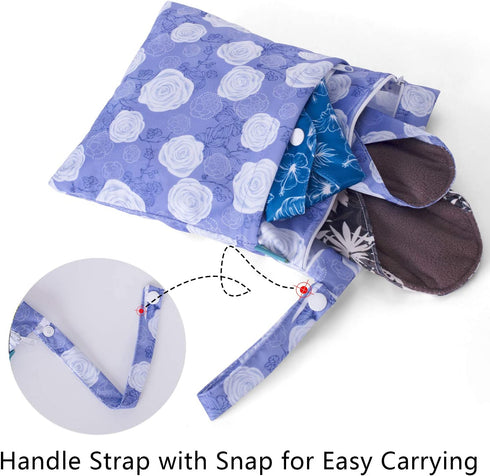 Cloth Reusable Period Pads (Set of 10)