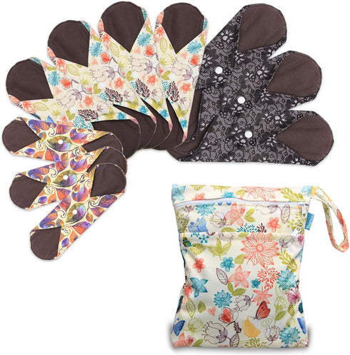 Cloth Reusable Period Pads (Set of 10)
