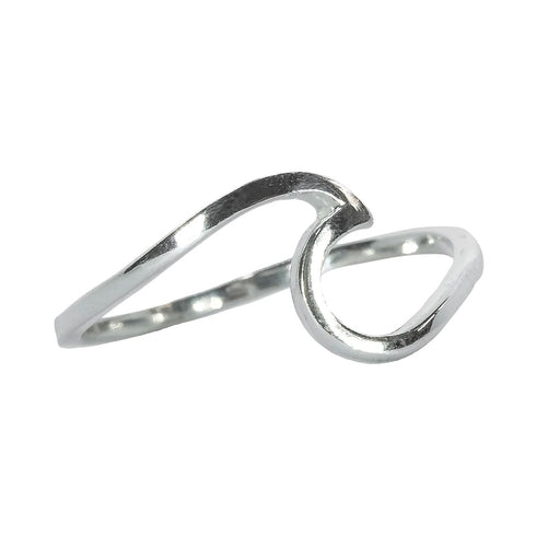 Pura Vida Wave Ring - Silver