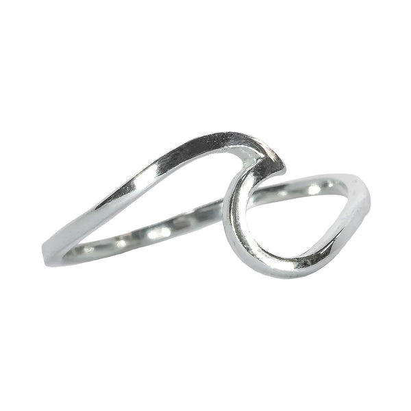 Pura Vida Wave Ring - Silver