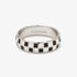 Pura Vida Checkerboard Ring - Silver