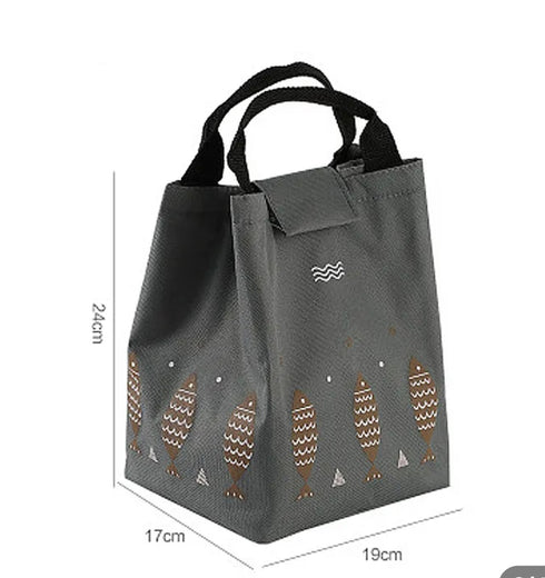 Insulated lunch bag food storage container