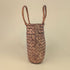 Mini Woven Seagrass Tote – Natural & Brown (Kids' Size)