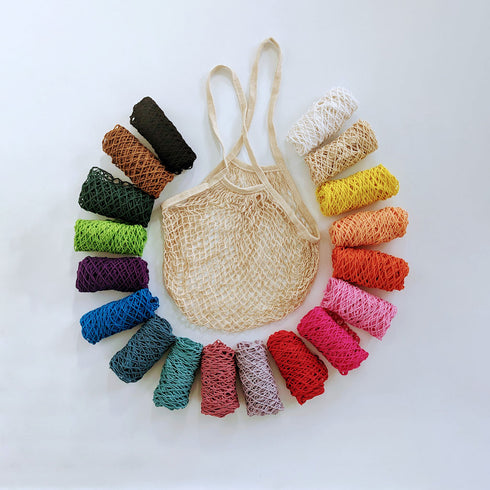 Mesh Cotton Reusable Shopping Bags