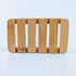 XL Natural Bamboo Slatted Soap Dish