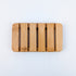 XL Natural Bamboo Slatted Soap Dish