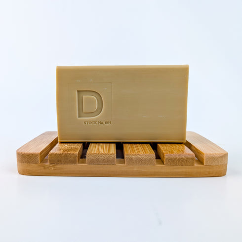 XL Natural Bamboo Slatted Soap Dish