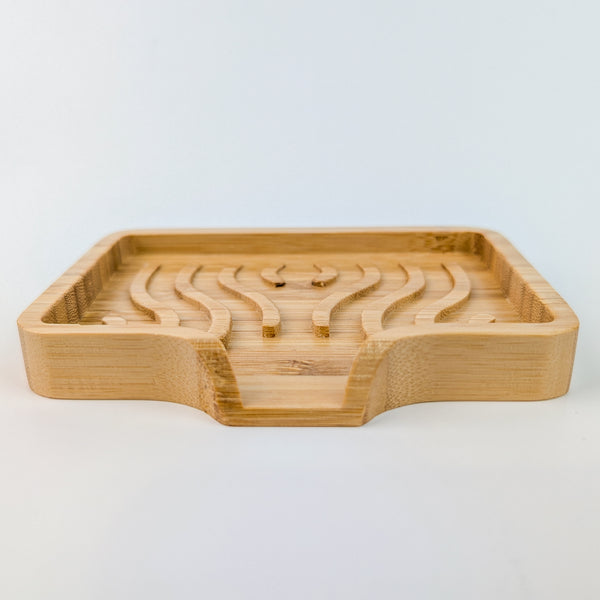 Bamboo Wave Soap Dish (Wholesale)