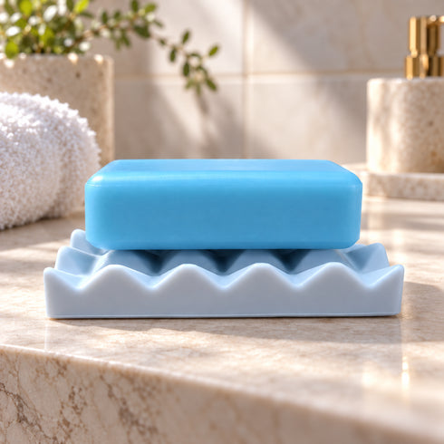 Waffle Soap Dish - Modern Geometric Design | Wholesale