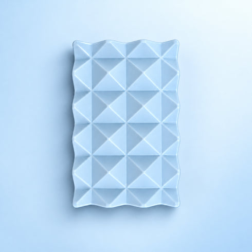 Waffle Soap Dish - Modern Geometric Design | Wholesale