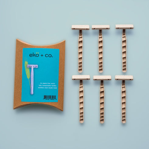 Wheat Straw Disposable Razors - Wholesale