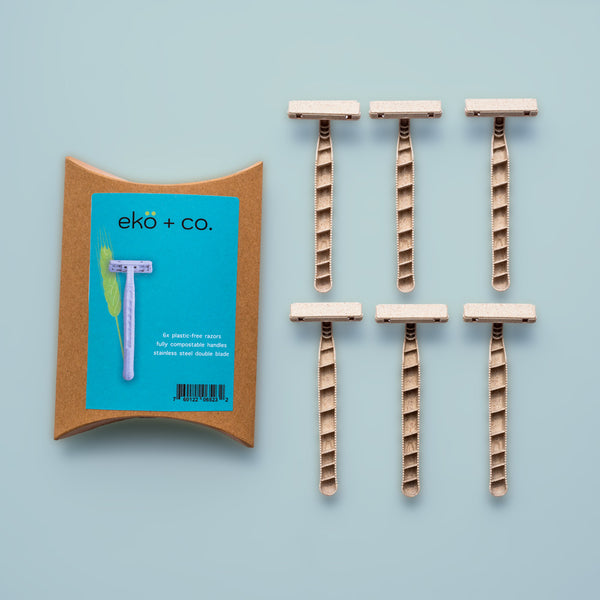 Wheat Straw Disposable Razors - Wholesale