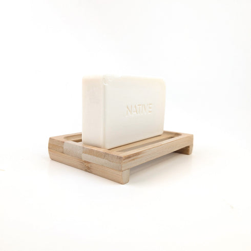 Bamboo Rectangle "Crate" Soap Dish (Wholesale)