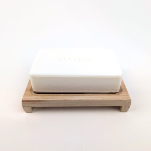 Bamboo Rectangle "Crate" Soap Dish (Wholesale)