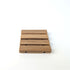 Bamboo Square Skid Soap Dish (Wholesale)