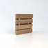 Bamboo Square Skid Soap Dish (Wholesale)