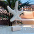 coastal nautical wooden decor starfish sculpture wholesale