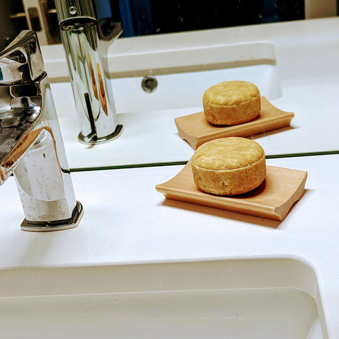 wooden soap dish tray