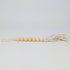 wooden beads garland with jute tassels - short