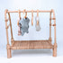 handmade doll rattan clothes rack