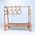 handmade doll rattan clothes rack