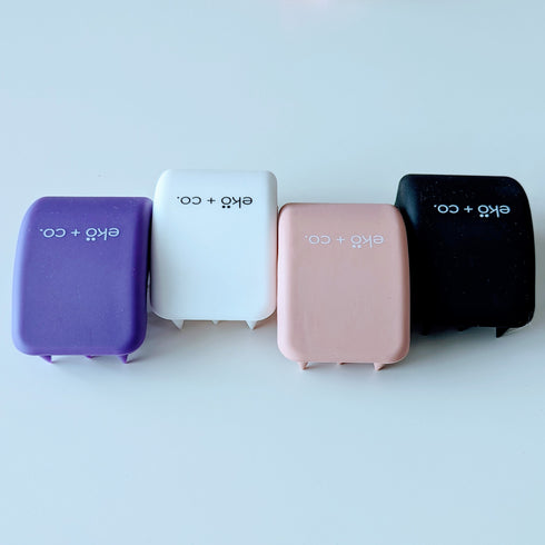 silicone scalp massager - shampoo brush